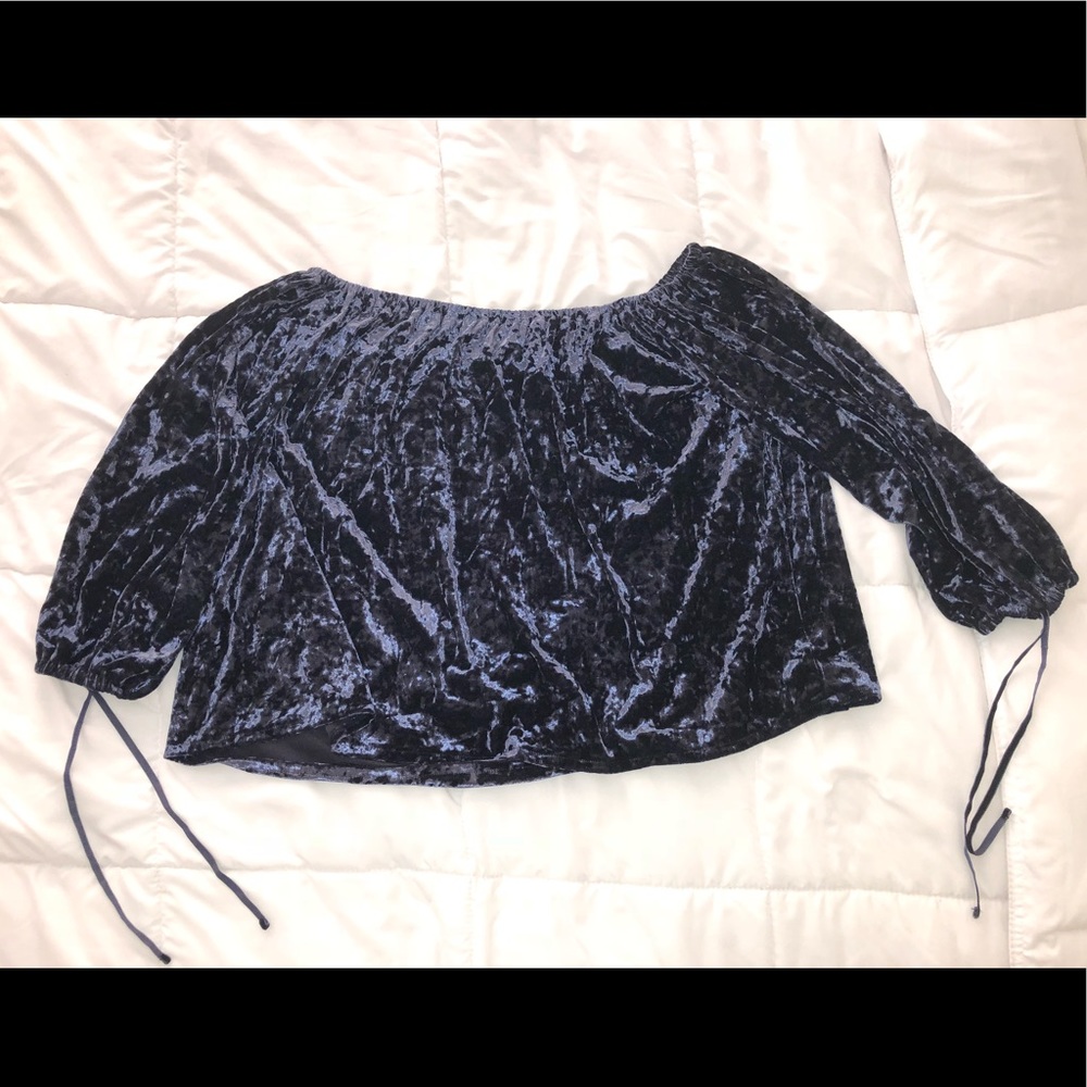 Off the shoulder shirt